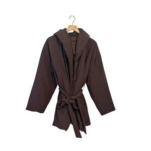 NWT Skims X Nike Woven Nylon wrap coat Jacket Pheonix Medium Authentic